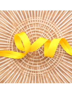 Viés de cetim - Amarelo limão