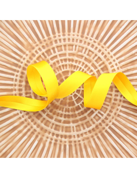 Viés de cetim - Amarelo limão