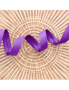 Viés de cetim - Violeta