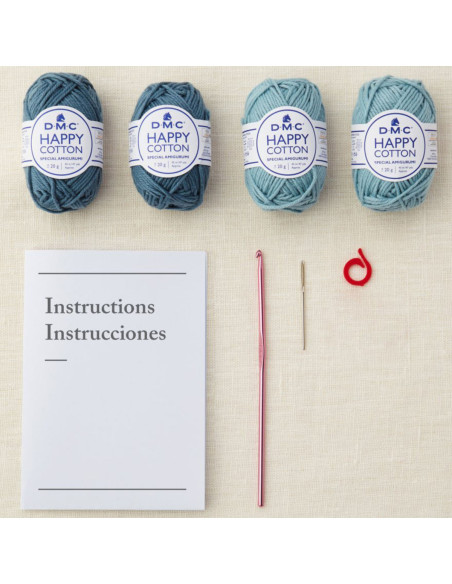 Kit de crochê - Meus porta-copos estilo mandala