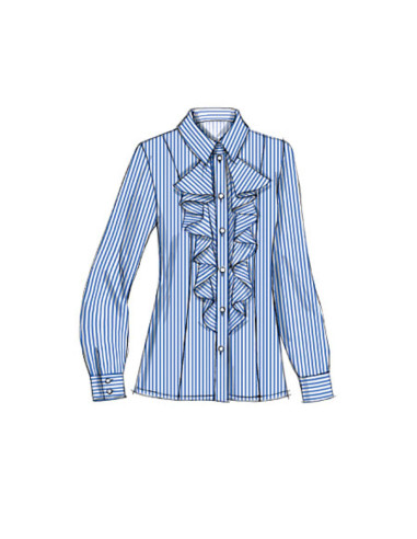 Molde de blusa - Vogue 9029
