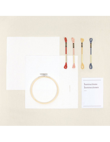 Kit duo de ponto cruz - Composição persa