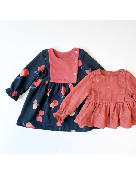 Molde de blusa ou vestido Palermo - Ikatee