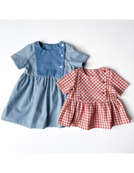 Molde de blusa ou vestido Palermo - Ikatee