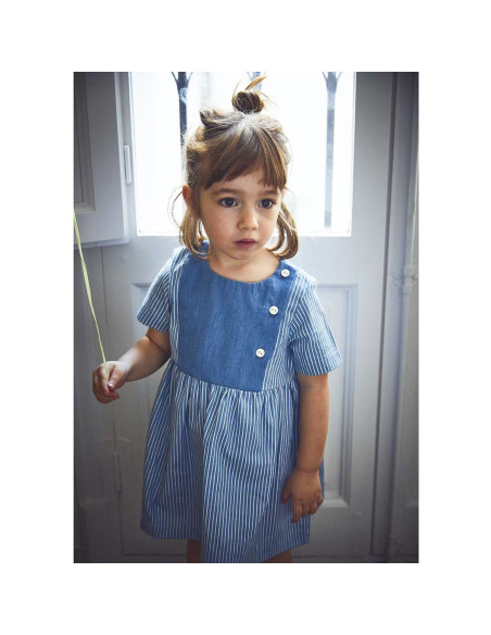 Molde de blusa ou vestido Palermo - Ikatee