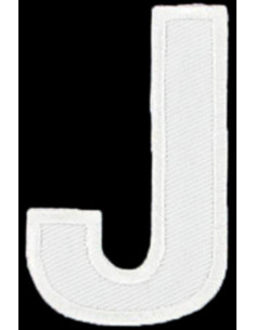 Emblema termocolante letra J