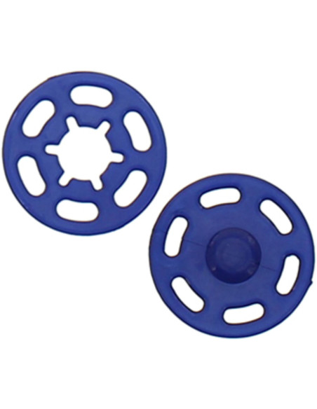 Botão de pressão de plástico - Azul violeta