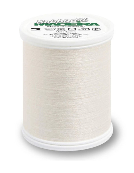 Bobina de fio Bobbinfil algodão cru 1000 m