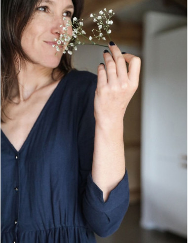 Molde de blusa ou vestido Anaé - Atelier Scämmit