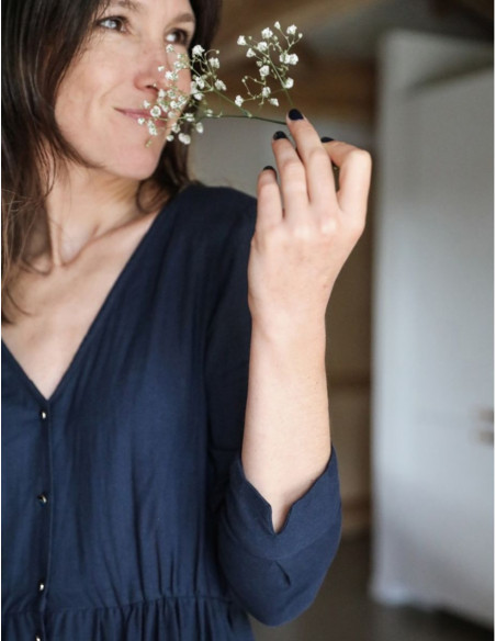 Molde de blusa ou vestido Anaé - Atelier Scämmit