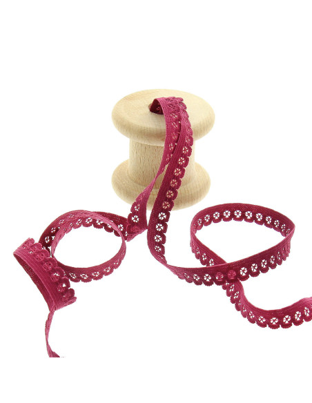 Calcinha de lingerie elástica - Bordeaux
