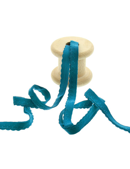 Elástico lingerie cavaleira - Azul petróleo