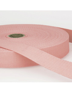 Alça de algodão para sacos - Rosa bebê