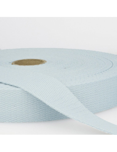 Alça de algodão para sacos - Azul bebê