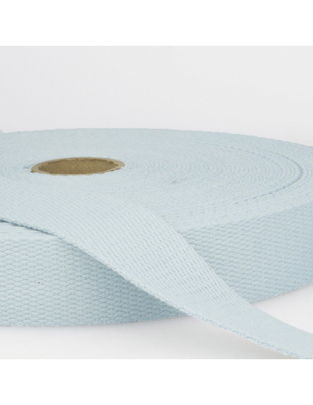 Alça de algodão para sacos - Azul bebê