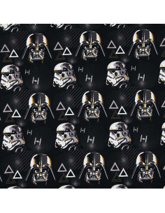 Tecido jersey Star Wars - Stormtrooper e Darth Vader 2
