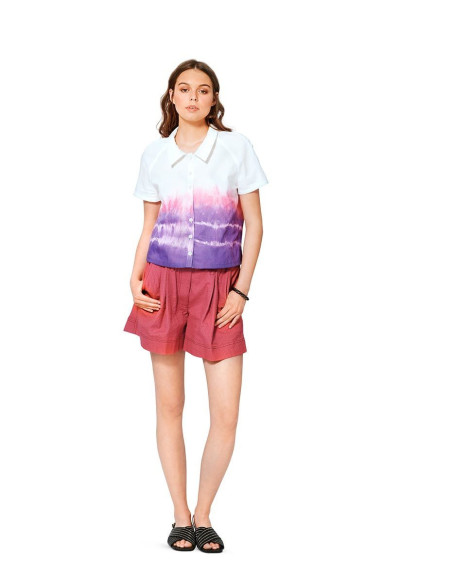 Molde de blusa - Burda 5997
