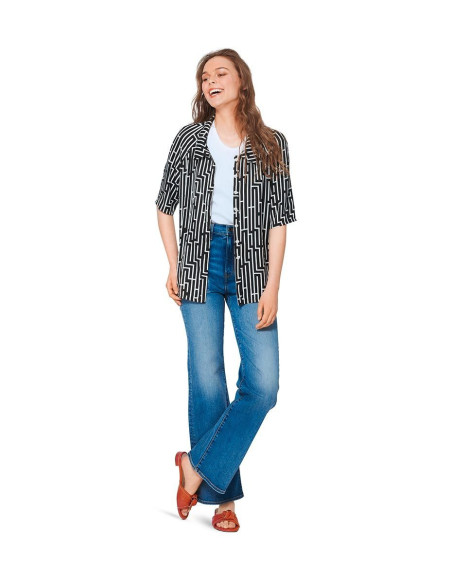 Molde de blusa - Burda 5997