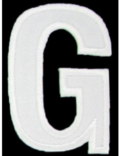 Emblema termocolante letra G