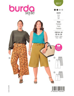 Molde de calça - Burda 6017