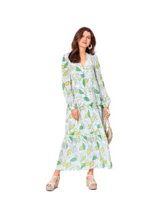 Molde de vestido e blusa - Burda 6023 2