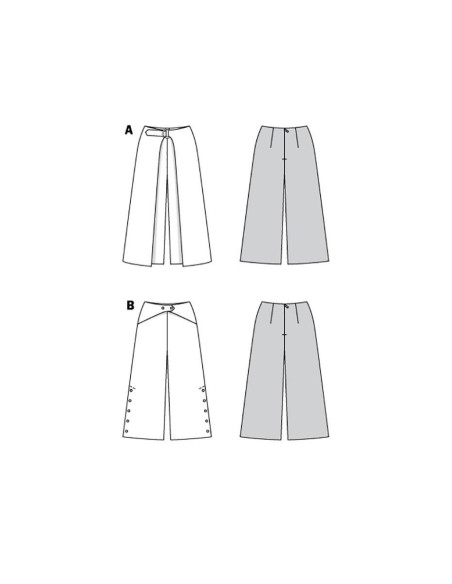 Molde de calça - Burda 6032