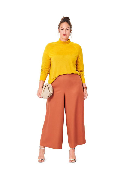 Molde de calça - Burda 6035