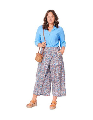 Molde de calça - Burda 6035
