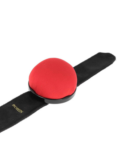 Pulseira ajustável Bohin para alfinetes - Vermelho