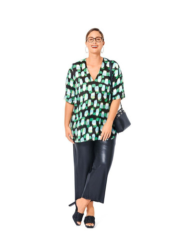 Molde de vestido e blusa - Burda 6038