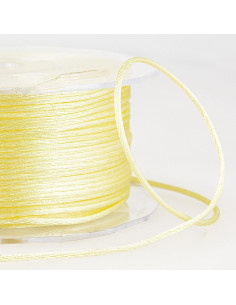 Cordão rabo de rato - Amarelo palha
