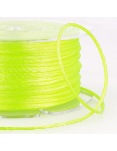 Cordão rabo de rato - Amarelo fluorescente