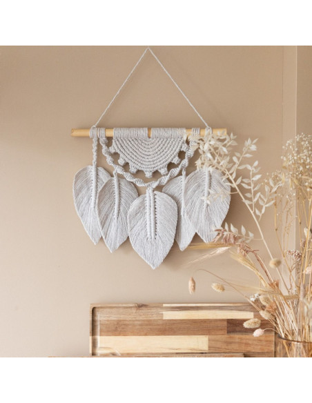 Kit de macramé - Suspensão de parede Faros