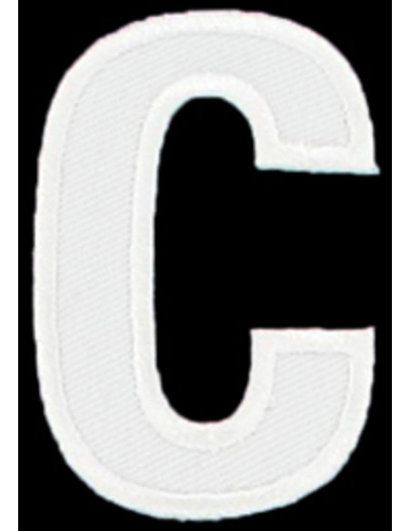 Emblema termocolante letra C