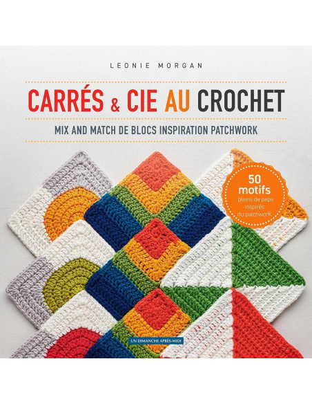 Livro quadrados & cia em crochê