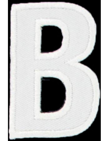 Emblema termocolante letra B