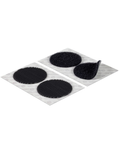 Pastilhas autoadesivas de fixação extrema VELCRO® Brand 45mm x 6 Preto