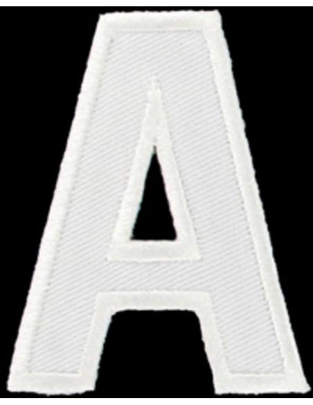 Emblema termocolante letra A