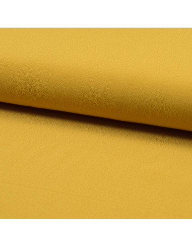 Tecido crepe de viscose - Caril