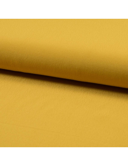 Tecido crepe de viscose - Caril