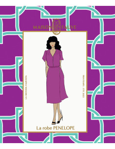Molde de vestido Pénélope - Maison Fauve 2