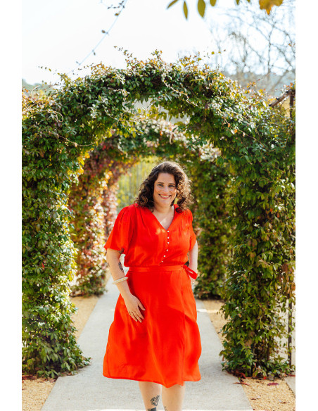 Molde de vestido Pénélope - Maison Fauve