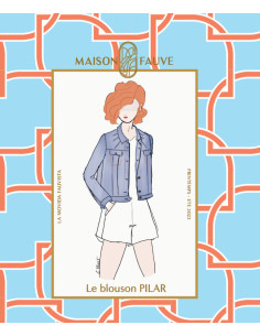Padrão de jaqueta Pilar - Maison Fauve 2