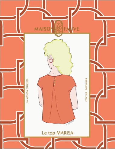 Padrão de top Marisa - Maison Fauve