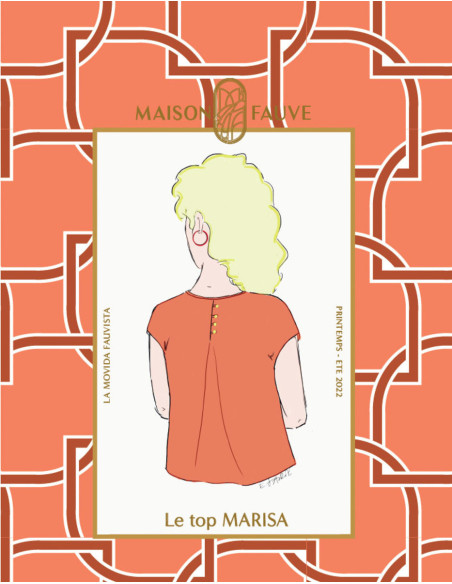 Padrão de top Marisa - Maison Fauve