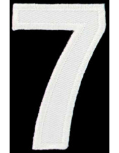 Emblema termocolante número 7