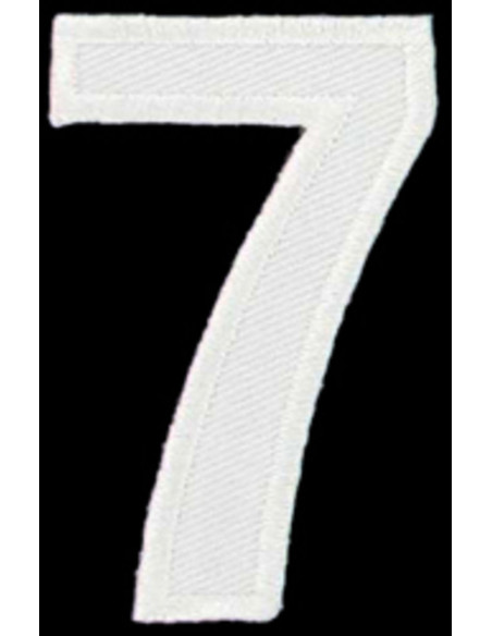 Emblema termocolante número 7