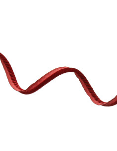 Debrum de estofamento em veludo - Vermelho