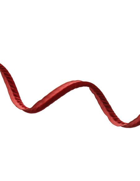 Debrum de estofamento em veludo - Vermelho