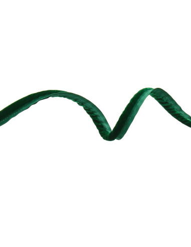 Debrum de estofamento em veludo - Verde